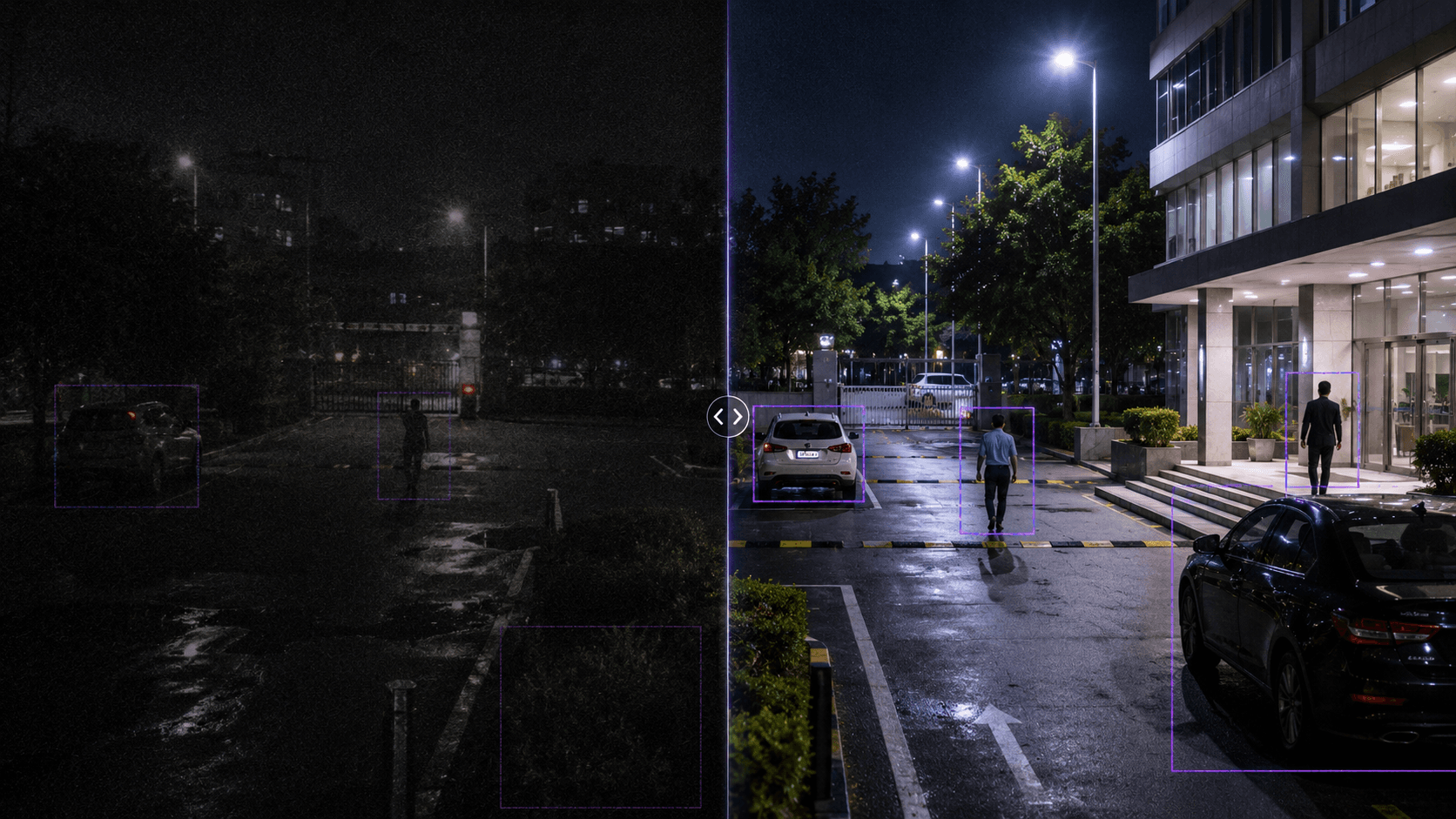 Existing camera view used for face and access intelligence feasibility